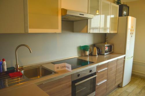  Кухня или мини-кухня в Standard Brusnika Apartments Yasenevo 
