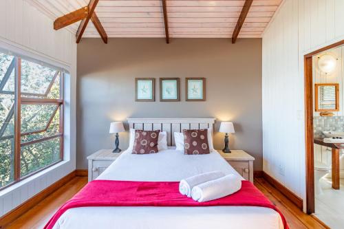 Postel nebo postele na pokoji v ubytování Boardwalk Lodge – Self-Catering
