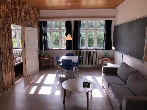 Area soggiorno di Hestkær Family Rooms