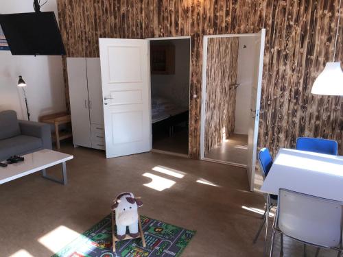 Area soggiorno di Hestkær Family Rooms
