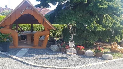 Jardín al aire libre en Ferienwohnung - Chayenne Apartment mit 2 Schlafzimmern