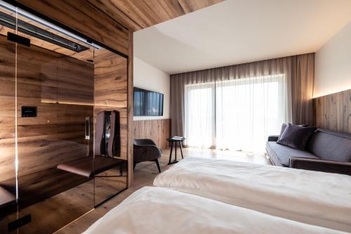 Postel nebo postele na pokoji v ubytování B&B Boutiquehotel Clara