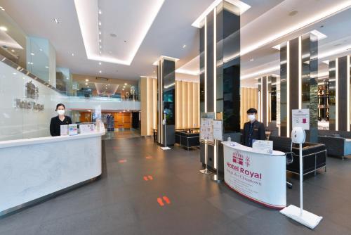 
The lobby or reception area at Hotel Royal Bangkok@Chinatown
