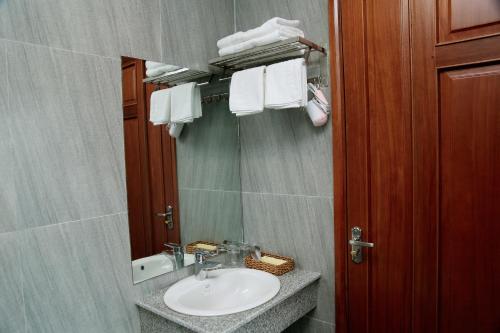 Koupelna v ubytování Thanh Van Hotel Quy Nhon