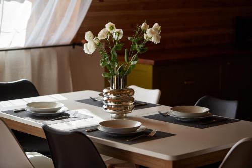 Fotografie z fotogalerie ubytování Scandinavian Hygge Canyon view lounge v destinaci Kamenec Podolský