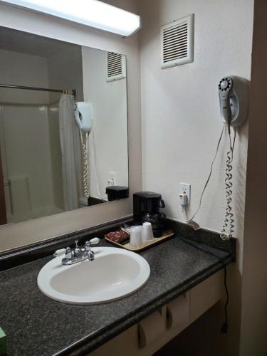 Koupelna v ubytování Bellis Inn