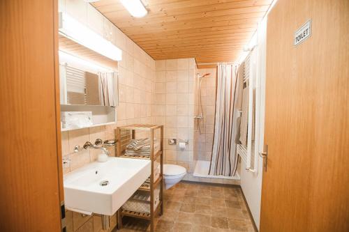 Koupelna v ubytování apartment Monte Castello