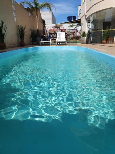 Kolam renang di atau dekat dengan Pousada Recanto do Cowboy