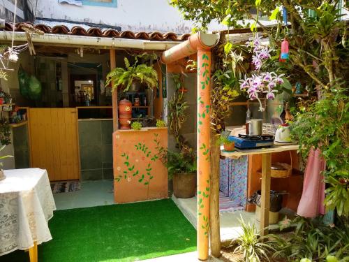 Zahrada ubytování Atelier Edith Rizzo