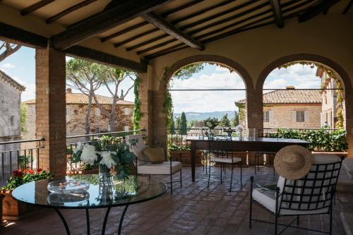 Balkón nebo terasa v ubytování Borgo San Felice Resort