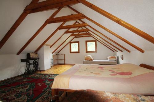 Кровать или кровати в номере Brvnara - Winter house