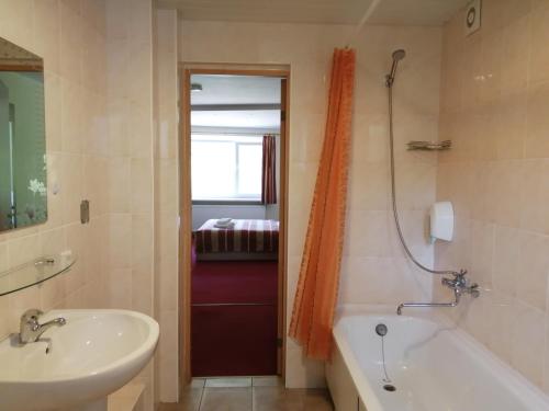Koupelna v ubytování Idilė Bed & Breakfast - Visaginas