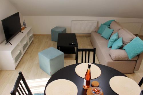 Posezení v ubytování Apartmány v podhradí
