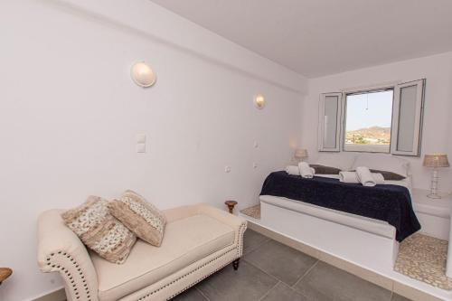 Ένα ή περισσότερα κρεβάτια σε δωμάτιο στο Bebis House