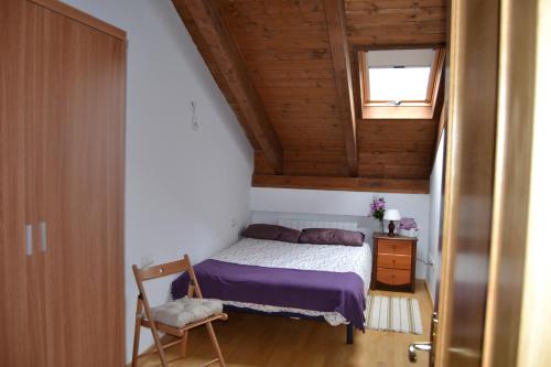 Postel nebo postele na pokoji v ubytování Apartamentos Portal de Ordesa