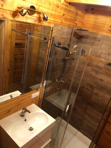 Koupelna v ubytování Morska Dębina