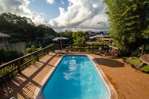 Πισίνα στο ή κοντά στο Pousada Villa Seychelles