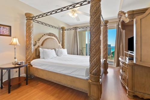 Poschodová posteľ alebo postele v izbe v ubytovaní Ariel Dunes II