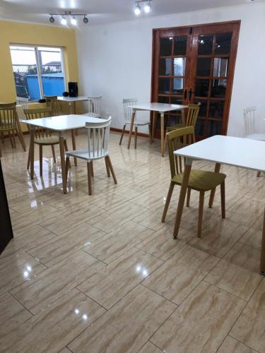 Restaurace v ubytování Cabañas Costatour Quintero