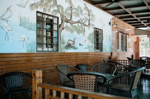 Restaurace v ubytování 金鷺民宿