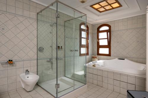 Bilik mandi di Iason Villas – Chania, Crete