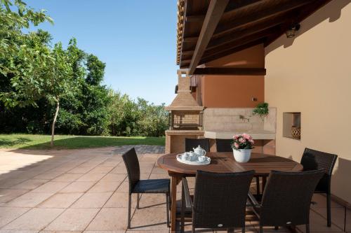 Balkoni atau teres di Iason Villas – Chania, Crete