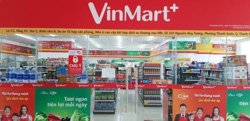 a store with a vitamin mart sign in a store at *BOM HOMES* IMPERIA GARDEN RESIDENCE APARTMENT in Hanoi
