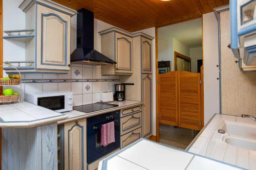 Virtuve vai virtuves zona naktsmītnē Le Brevent apartment -Chamonix All Year
