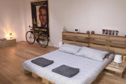 Katil atau katil-katil dalam bilik di Turin Loft7