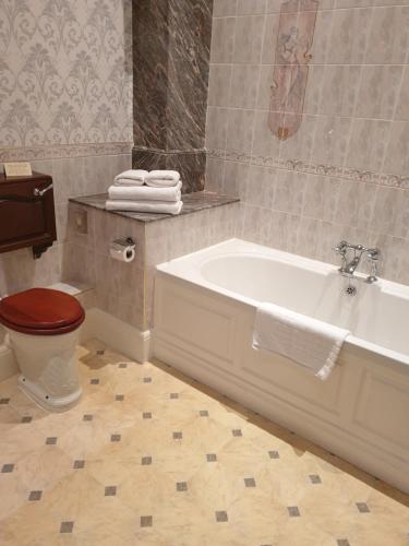 
A bathroom at Rushpool Hall
