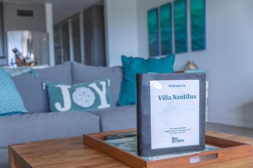 Ruang duduk di Villa Nautilus St. Thomas