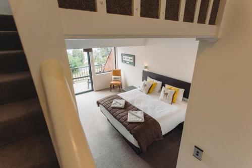 Hawea Hotelにあるベッド