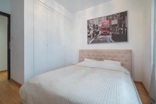 Postel nebo postele na pokoji v ubytování Platinum Towers Hotel Apartments