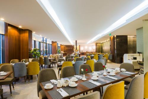 En restaurant eller et andet spisested på Art View Hotel Al Riyadh