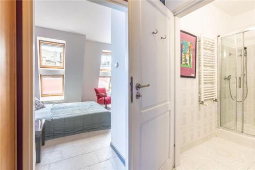 Kúpeľňa v ubytovaní Apartament Broadway