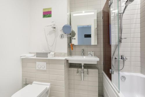 Vannituba majutusasutuses Park Inn by Radisson Central Tallinn