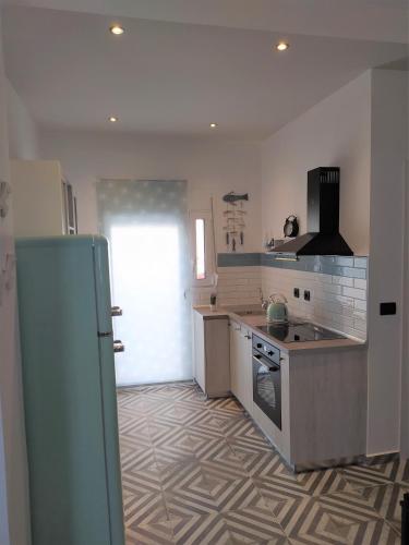 Kuchyň nebo kuchyňský kout v ubytování F & P apartment