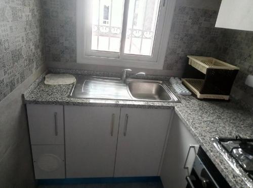 Dapur atau dapur kecil di Apparts zayatine
