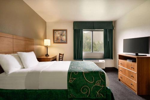 Llit o llits en una habitació de Travelodge by Wyndham Dexter