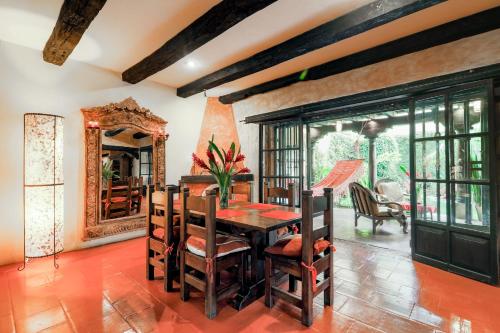 Dining area in A villát