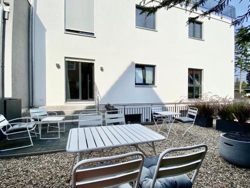modernes Apartment, Terrasse und Garten am Lilienthalpark im Südwesten Berlins photo 7