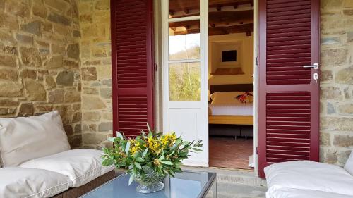 Cama o camas de una habitación en Agriturismo I Cedri