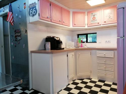 Una cocina o zona de cocina en Casa Lira Baumberge