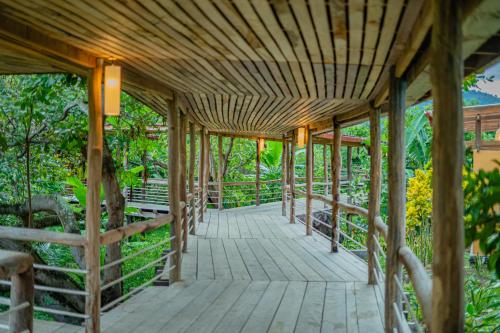 Zahrada ubytování Peam Snea Resort