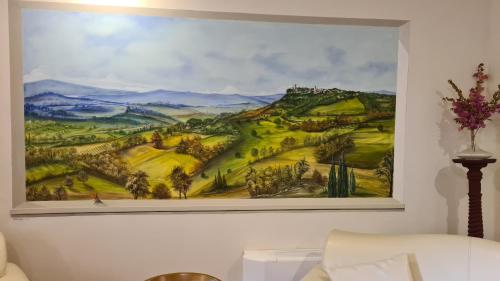 Nespecifikovaný výhled na hory nebo výhled na hory při pohledu z hotelu