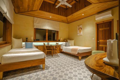 Postel nebo postele na pokoji v ubytování Peam Snea Resort
