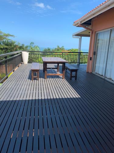 Un balcón o terraza en Seaview Executive Guest House