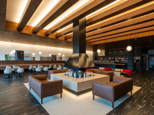 Posezení v ubytování TORIFITO HOTEL&POD NISEKO