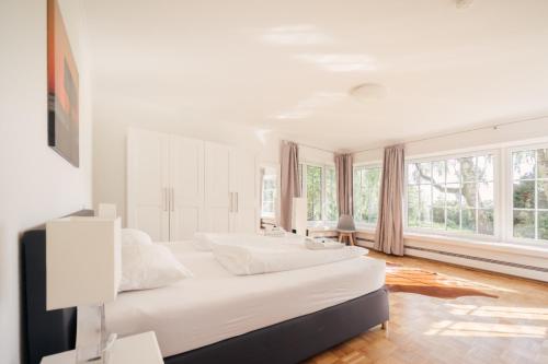 Postel nebo postele na pokoji v ubytování "Reetland" - Haus Hartwig