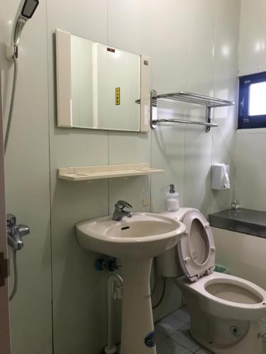 Koupelna v ubytování Lanting Yazhu B&B